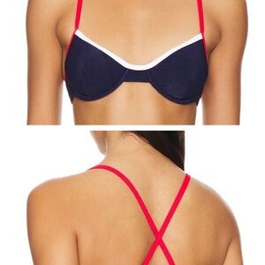 Beach Riot Kori Top Americana Colorblock